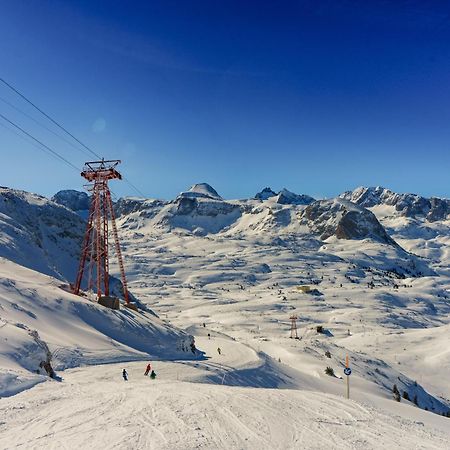 Ferienwohnung Stoablick - Barrierefrei Mit Bergblick Bad Goisern Kültér fotó